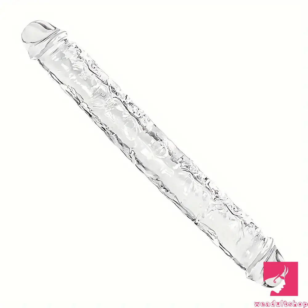 13.18in Realistic Double Headed Long Dildo For Female Male Love Sex