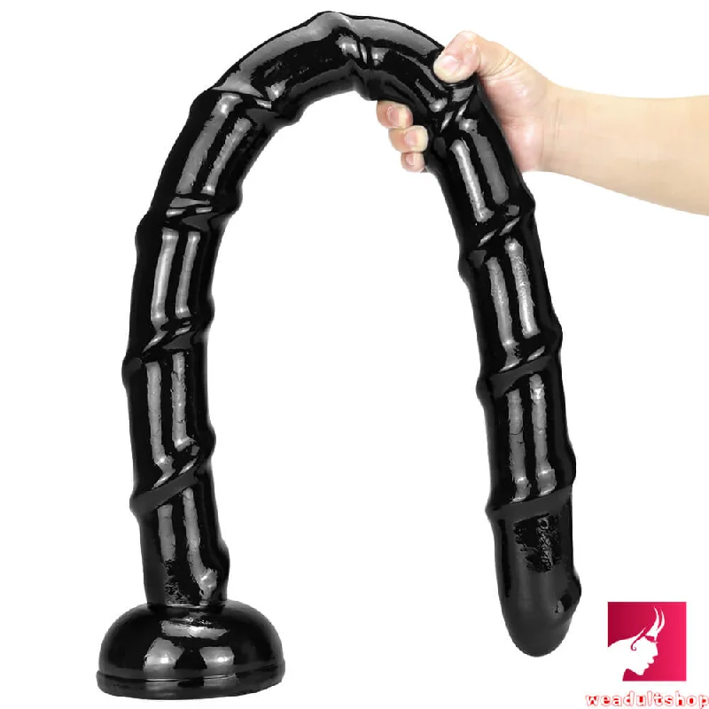 33.46in Super Long Big Black Anal Dildo For Adult Women Men