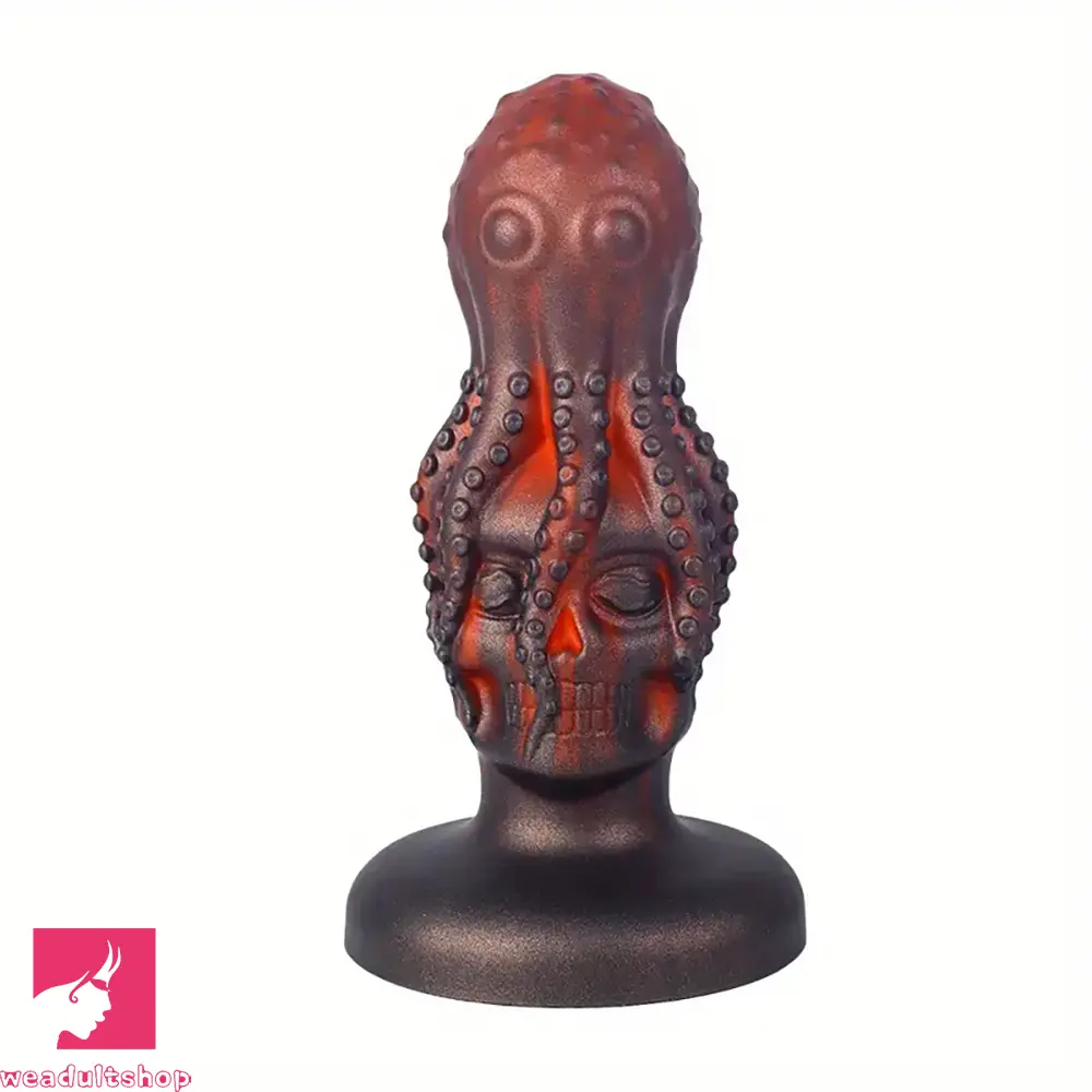 6.81in Octopus Tentacle Skull Fantasy Dildo For Men Women Adults