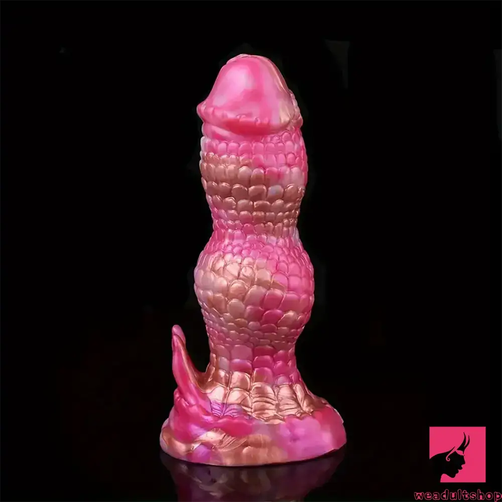 7.08in Fantasy Monster Dragon Silicone Soft Dildo For Couples Women