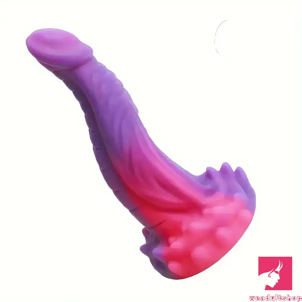 8.07in Fantasy Monster Silicone Soft Big Dildo For Intense Love Toy