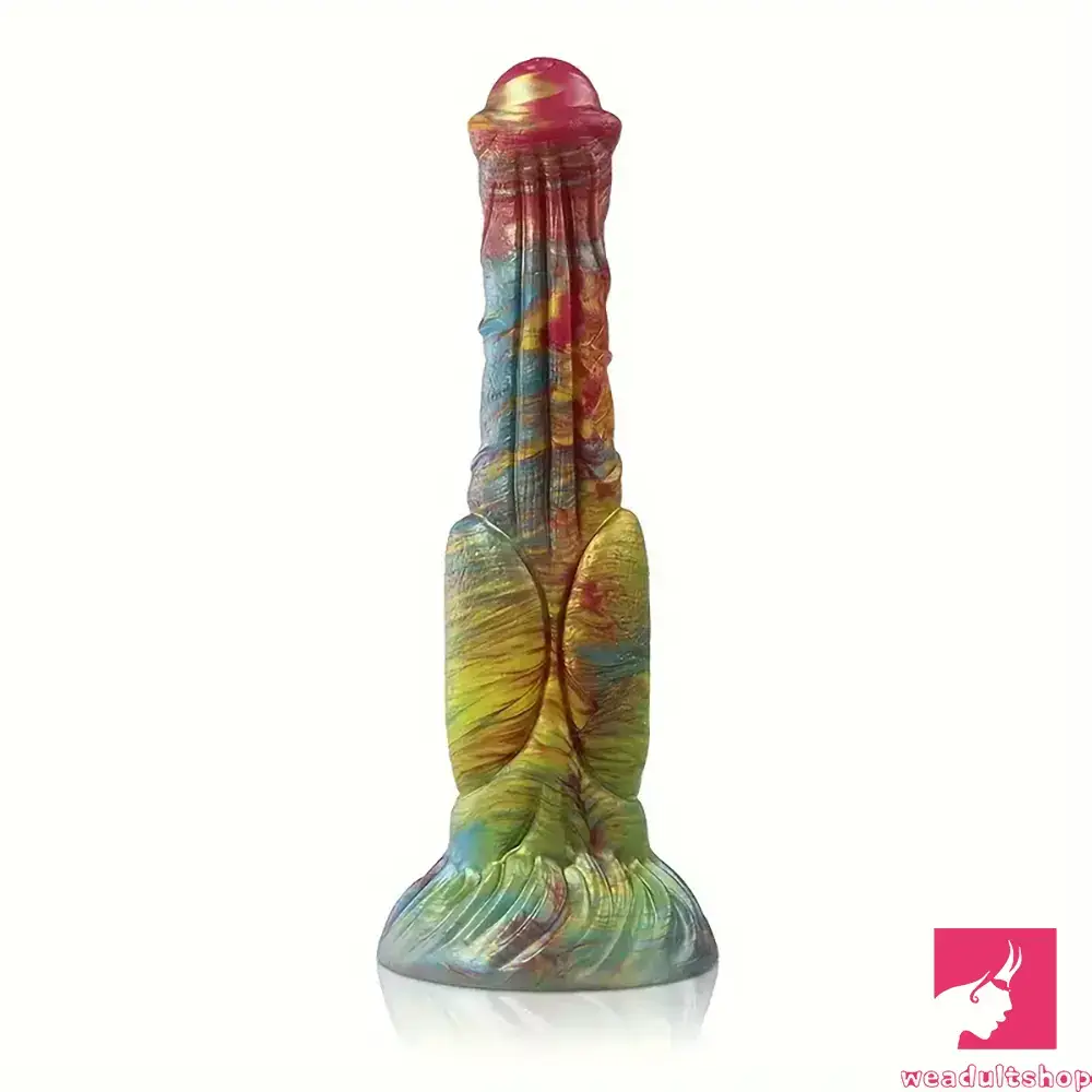 9.4in Silicone Soft Big Animal Horse Cock Dildo For Vagina Stimulator