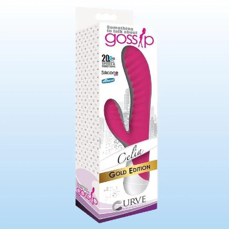 Curve Gossip 'Celia' Rabbit Vibrator - Magenta