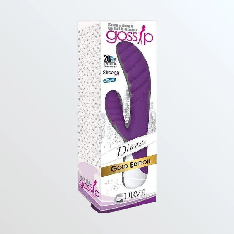 Curve Gossip 'Diana' Rabbit Vibrator - Violet