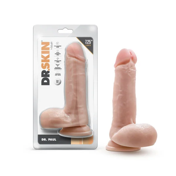 Dr Skin Dr Paul 7.25 Dildo Balls Beige