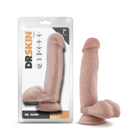 Dr Skin Mr Mark 7 Dildo Balls Beige