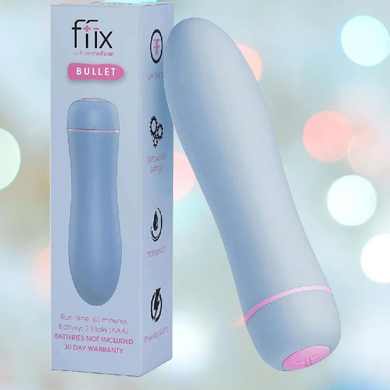 Femme Funn FFIX Bullet Vibrator - Blue