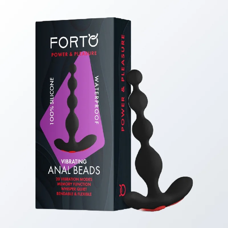 Forto Vibrating Anal Beads