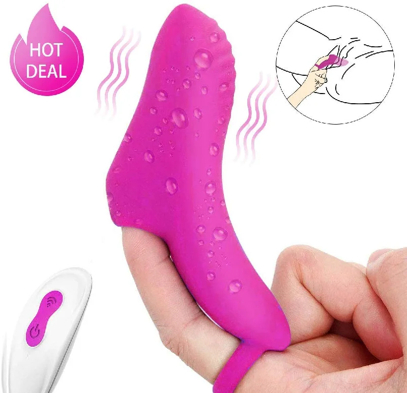 G Spot Finger Vibrator Clit Massager