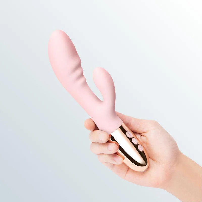 Le Wand Blend Dual-Motor Rabbit Vibrator - Rose Gold