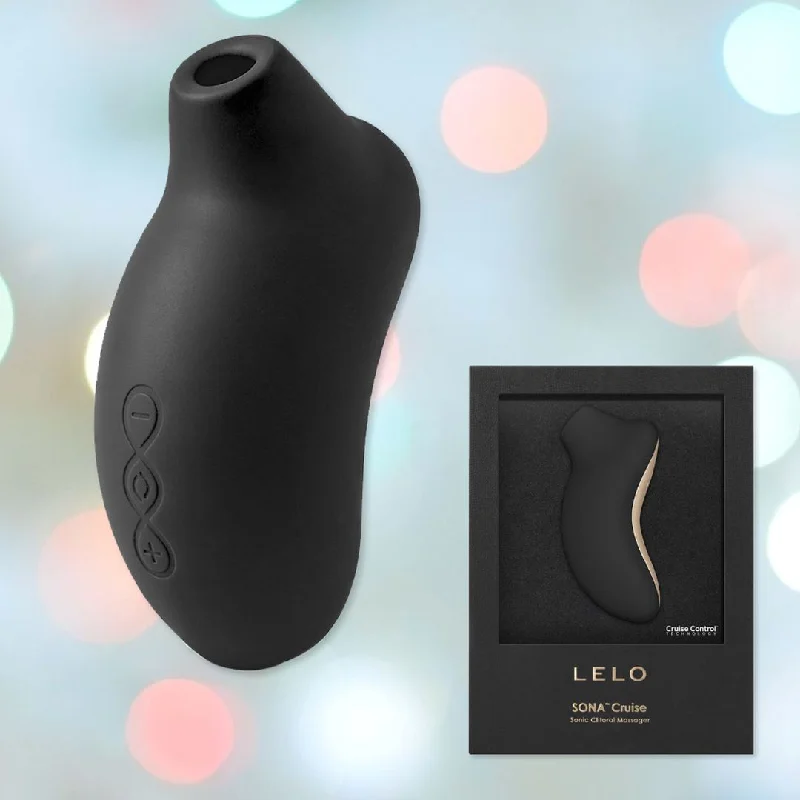 LELO SONA Cruise Sonic Wave Clitoral Massager (Black)