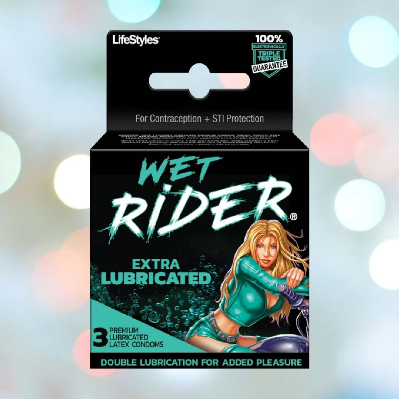 LifeStyles 'Wet Rider' Extra Lubricated Condoms