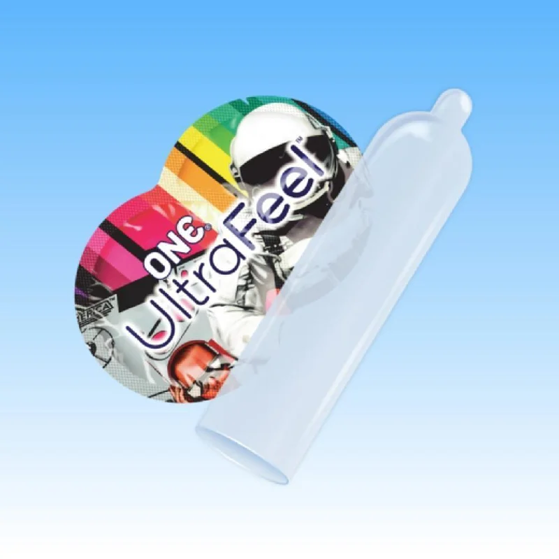 ONE UltraFeel 2 in 1 Super Thin Condom (Plus Lube Pouch)