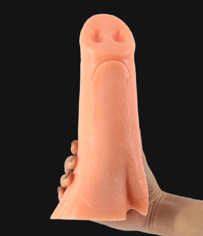 Pig Monsterdildo Large Butt Plug - Black Dildo Animal Silcone Fantasy Sex Toy for Men Women