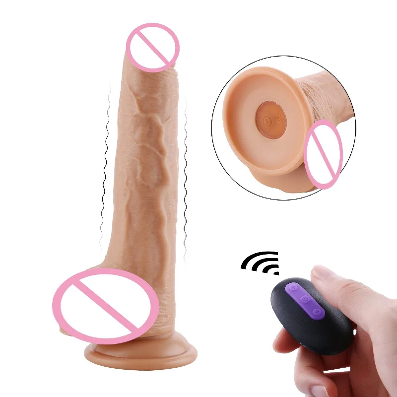 Remote Control Thrusting Dildo