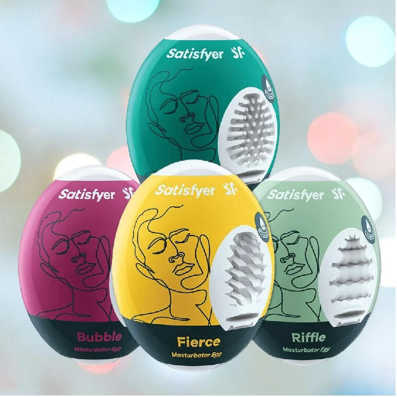 Satisfyer Masturbator Egg (4-Pack)