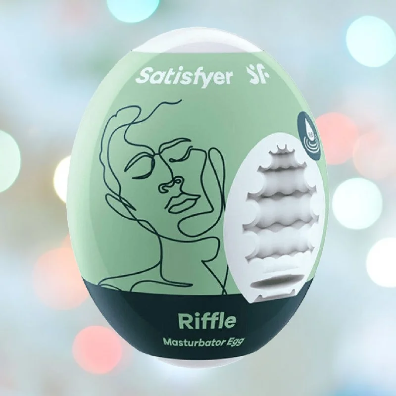 Satisfyer 'Riffle' Penis Stroker Egg