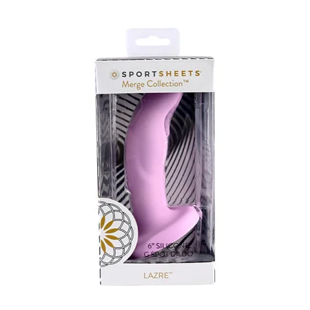 Sportsheets Lazre 6' Silicone G Spot Dildo - Pink