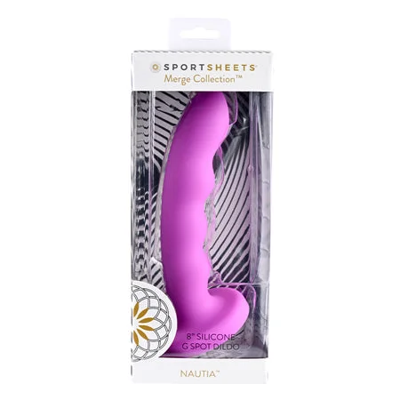 SS Nautia 8in Suction Cup Fuchsia