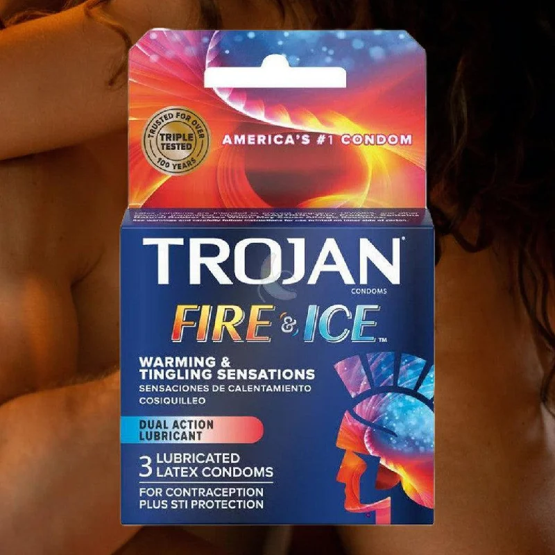 Trojan Fire and Ice Condoms (Hot & Cold Condom)