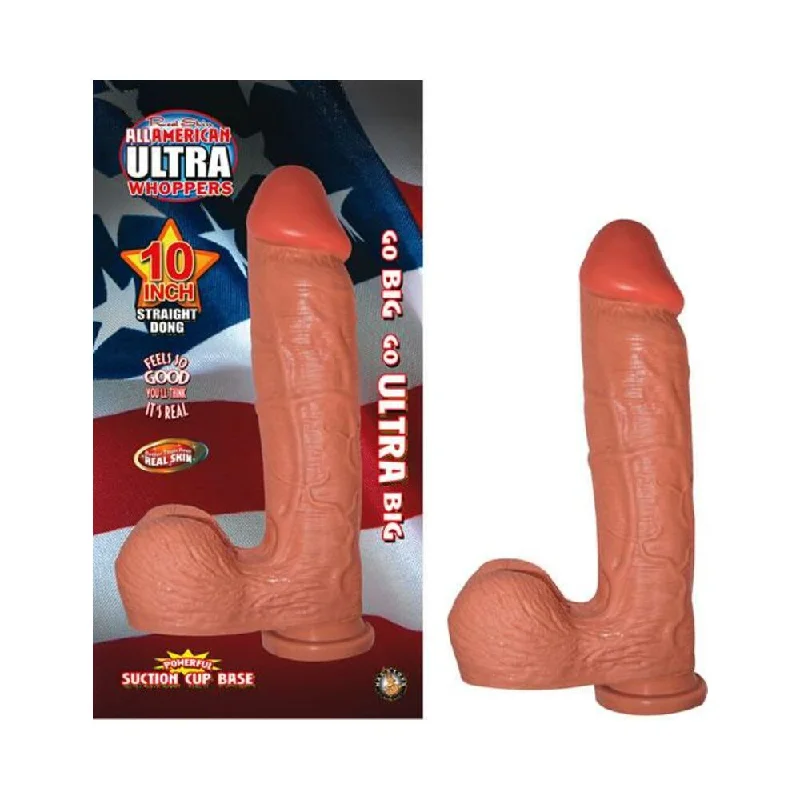 All American Ultra Whoppers - 10 in Straight Dong -Flesh