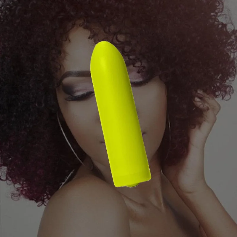 Zee Bullet Portable Clitoral Vibrator by Dame - Citrus