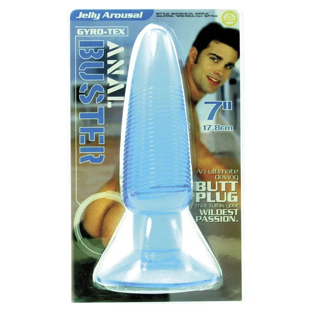 DN++Anal Buster Jelly Butt Plug (Blue)