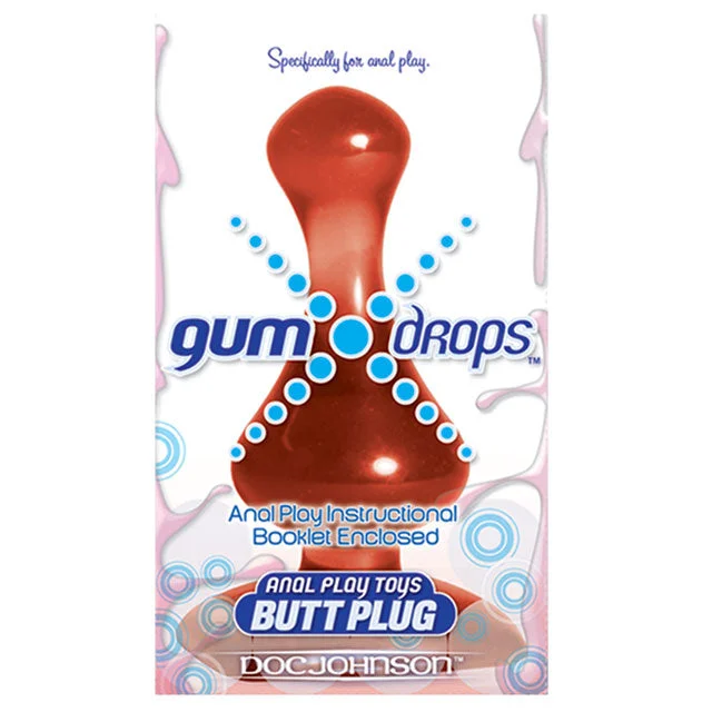 Gumdrop Butt Plug (Red)