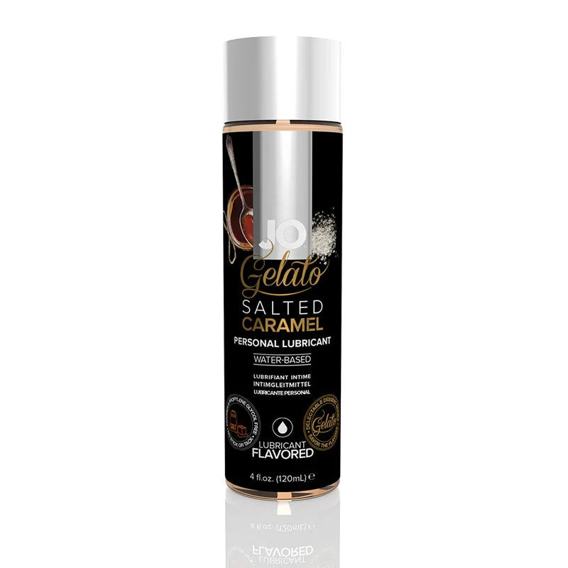 JO Gelato - Salted Caramel - Lubricant (Water-Based) 4 fl oz / 120 Ml