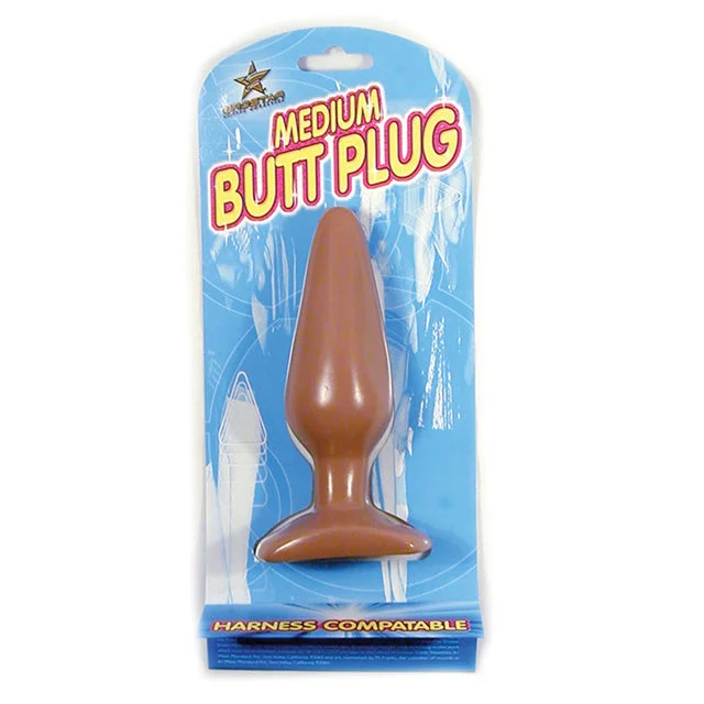 Medium Butt Plug (Brown)