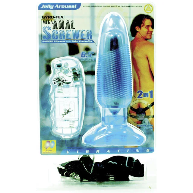 Mega Anal Screwer Vibe Butt Plug