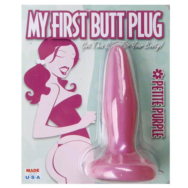 --My First Butt Plug Purple