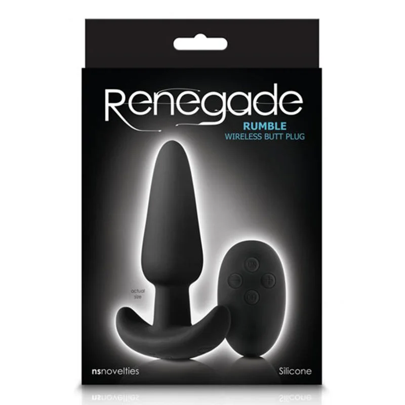 Renegade Rumbler Wireless Butt Plug Rechargeable