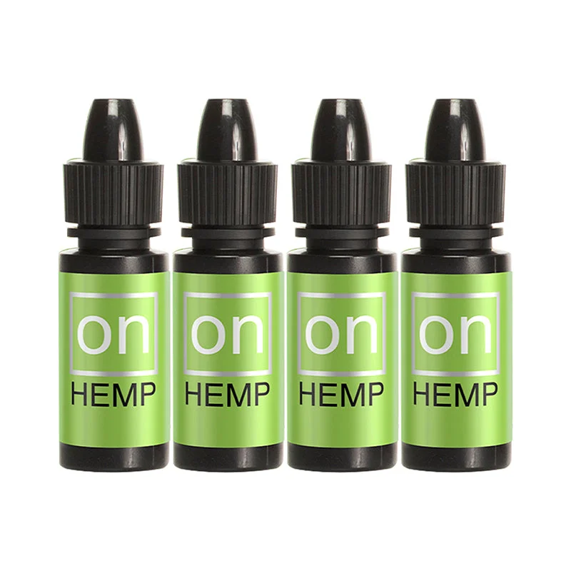 Sensuva Pack Of 4 On Hemp Arousal Oil 5 ml Large Boxes Plus Vl8Td On Arousal Oil And Gel 8 Piece Tester Display