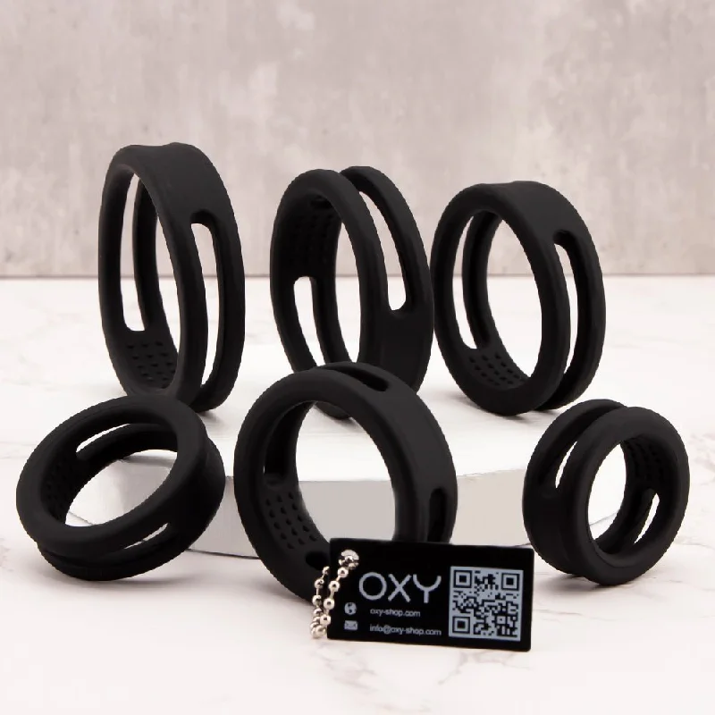 Silicone Penis Rings SET OF 6pcs