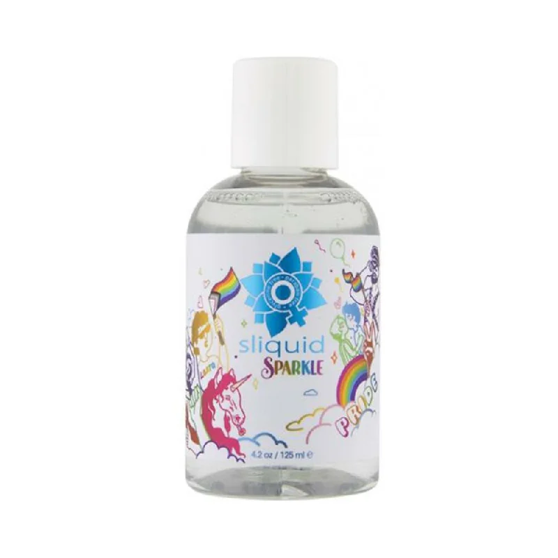 Sliquid Naturals Sparkle Pride Lube 4.2 Oz.