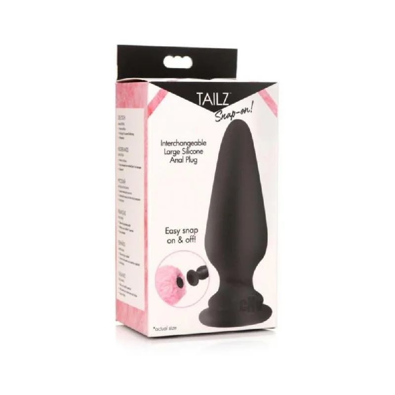 Tailz Snap On Anal Plug Large