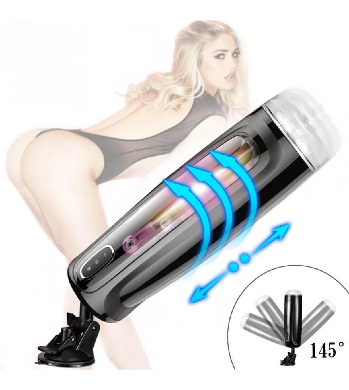 Hand-Free Male Masturbation Cup Automatic Rotate