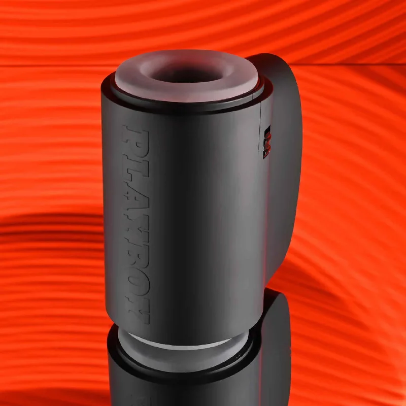 Playboy Come Along Travel-Sized Stroker | Dual Entry, 7 Speeds