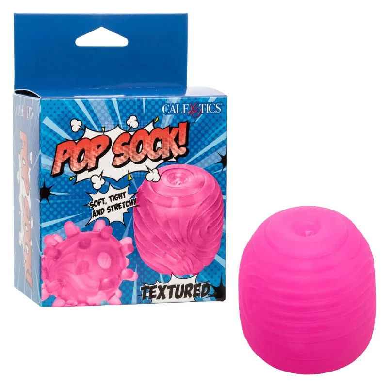 Pop Sock!™ Textured Pink - Double the Pleasure, Double the Fun