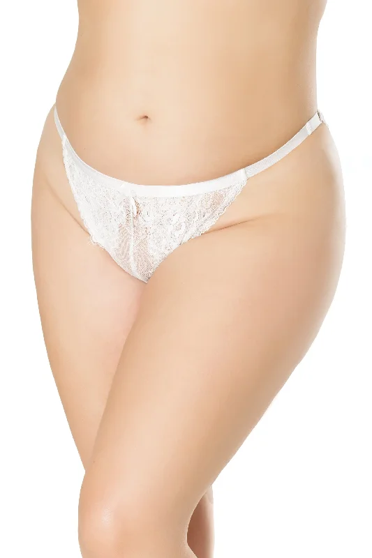 Crotchless Panty | Plus Size