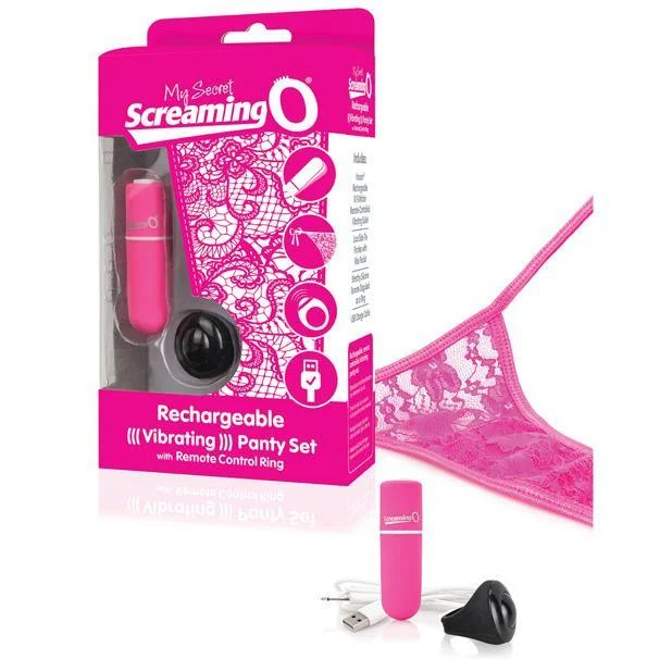 The Screaming O - My Secret Rechargeable Remote Control Panty Vibrator